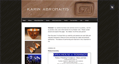 Desktop Screenshot of karinabromaitis.com